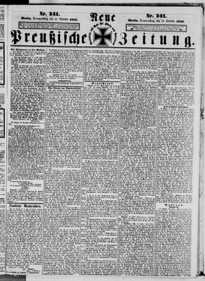 Neue preußische Zeitung vom 15.10.1863