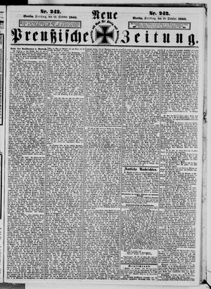 Neue preußische Zeitung vom 16.10.1863