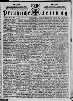 Neue preußische Zeitung vom 01.11.1863
