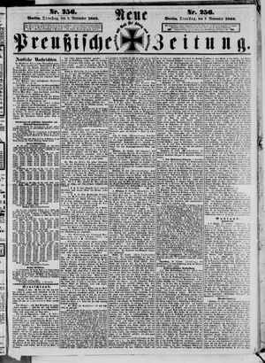 Neue preußische Zeitung vom 03.11.1863