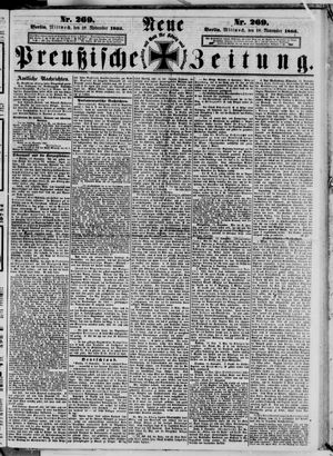 Neue preußische Zeitung vom 18.11.1863