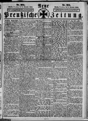 Neue preußische Zeitung vom 24.11.1863