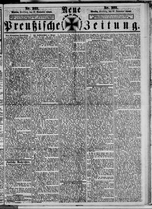 Neue preußische Zeitung on Nov 27, 1863