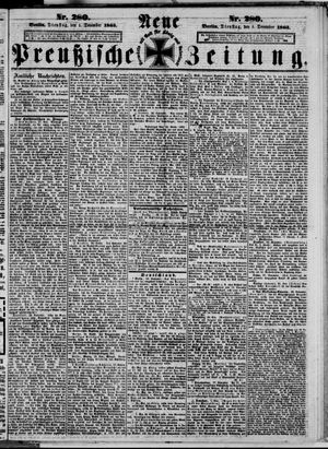 Neue preußische Zeitung vom 01.12.1863