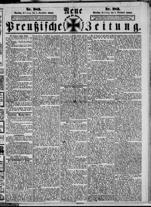 Neue preußische Zeitung vom 04.12.1863