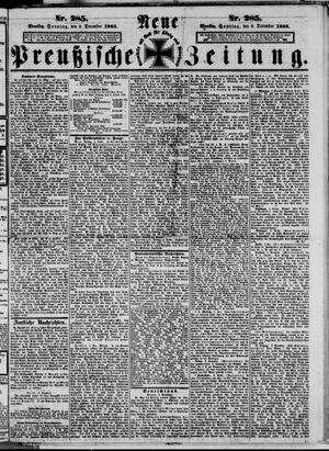 Neue preußische Zeitung vom 06.12.1863