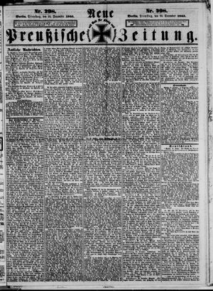 Neue preußische Zeitung vom 22.12.1863
