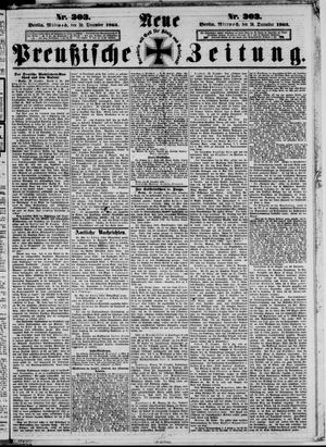 Neue preußische Zeitung vom 30.12.1863