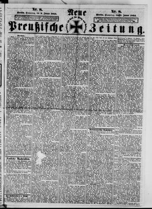 Neue preußische Zeitung vom 10.01.1864