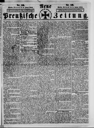 Neue preußische Zeitung vom 20.01.1864