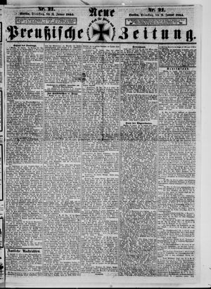 Neue preußische Zeitung vom 26.01.1864