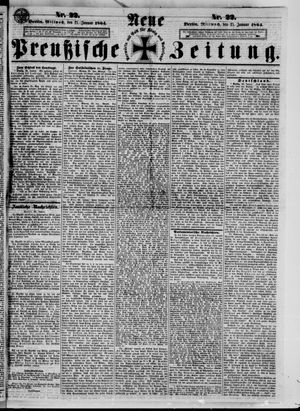 Neue preußische Zeitung vom 27.01.1864