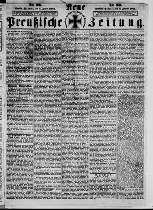 Neue preußische Zeitung vom 31.01.1864