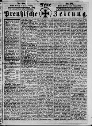 Neue preußische Zeitung vom 05.02.1864