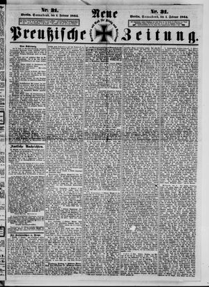 Neue preußische Zeitung vom 06.02.1864