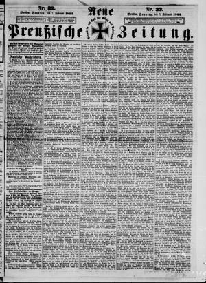 Neue preußische Zeitung vom 07.02.1864