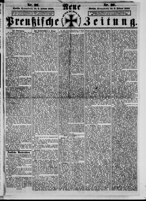 Neue preußische Zeitung vom 13.02.1864