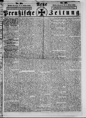Neue preußische Zeitung vom 14.02.1864