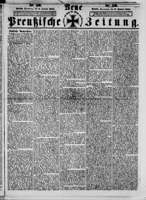 Neue preußische Zeitung vom 28.02.1864