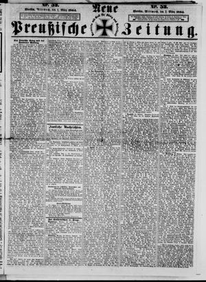 Neue preußische Zeitung vom 02.03.1864
