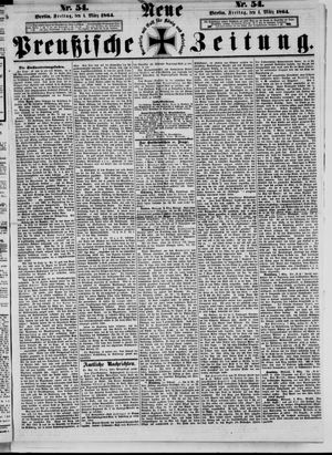 Neue preußische Zeitung vom 04.03.1864