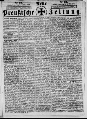 Neue preußische Zeitung vom 10.03.1864