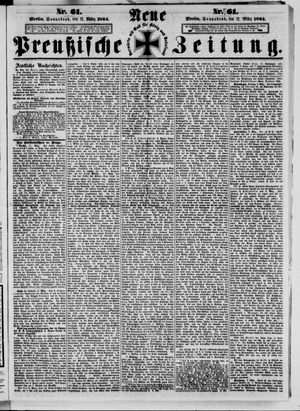 Neue preußische Zeitung vom 12.03.1864