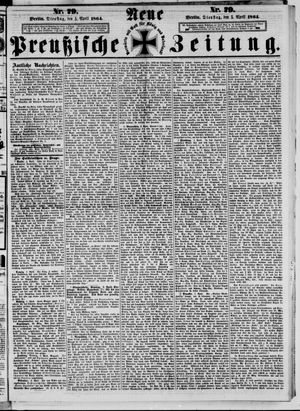 Neue preußische Zeitung vom 05.04.1864