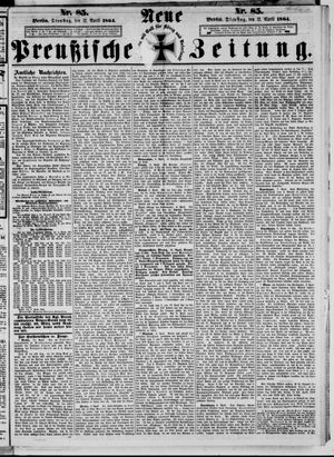 Neue preußische Zeitung vom 12.04.1864