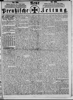 Neue preußische Zeitung vom 17.04.1864