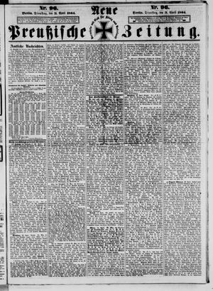 Neue preußische Zeitung vom 26.04.1864