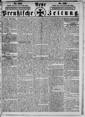 Neue preußische Zeitung vom 25.05.1864