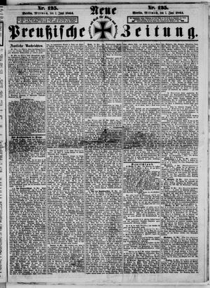 Neue preußische Zeitung vom 01.06.1864
