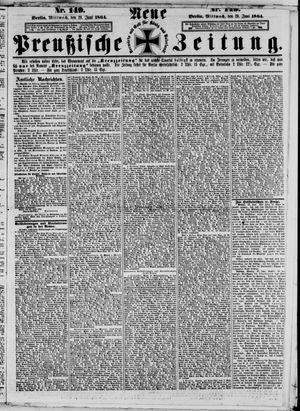 Neue preußische Zeitung vom 29.06.1864