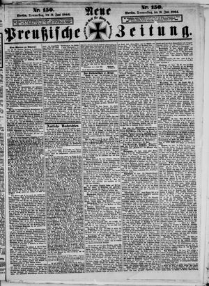 Neue preußische Zeitung vom 30.06.1864
