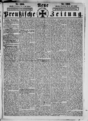 Neue preußische Zeitung vom 12.07.1864