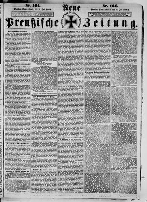 Neue preußische Zeitung vom 16.07.1864