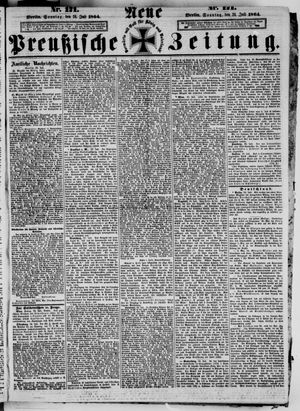 Neue preußische Zeitung vom 24.07.1864