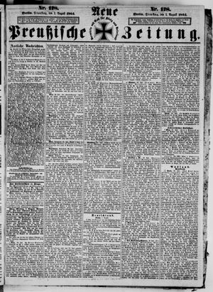 Neue preußische Zeitung vom 02.08.1864