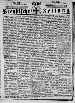 Neue preußische Zeitung vom 06.08.1864