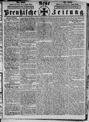 Neue preußische Zeitung vom 09.08.1864