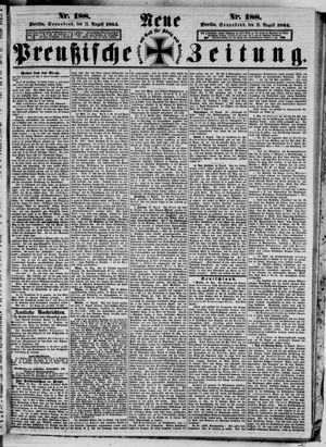 Neue preußische Zeitung vom 13.08.1864