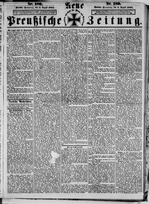 Neue preußische Zeitung vom 14.08.1864