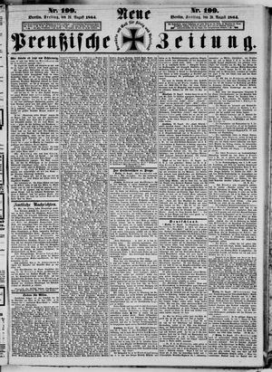Neue preußische Zeitung vom 26.08.1864