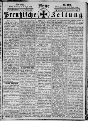 Neue preußische Zeitung vom 28.08.1864