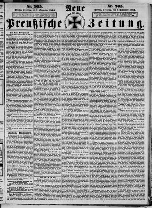 Neue preußische Zeitung vom 02.09.1864