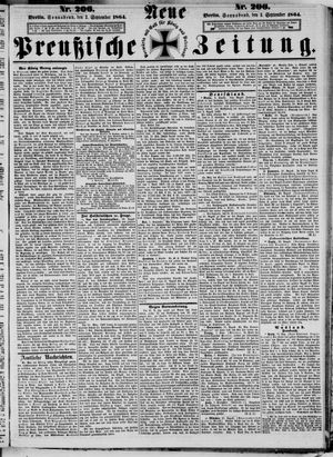Neue preußische Zeitung vom 03.09.1864