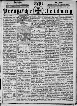 Neue preußische Zeitung vom 06.09.1864