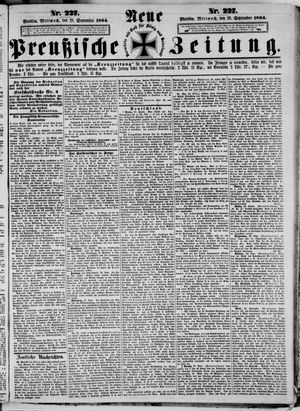 Neue preußische Zeitung vom 28.09.1864