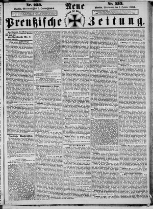 Neue preußische Zeitung vom 05.10.1864